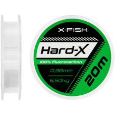 Флюорокарбон X-Fish Hard-X 20m (clear) 0.38mm 6.50kg (1917.03.87)
