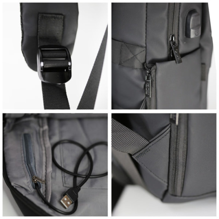 Рюкзак туристичний NikiBo Quest 16л чорний (30011705-01)