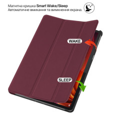 Чохол до планшета BeCover Smart Case Lenovo Yoga Tab 11 2025 (11.1") TB-710FU Red Wine (715095)