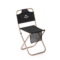 Стілець складаний Naturehike MZ01 NH18M001-Z чорний (6927595733806)