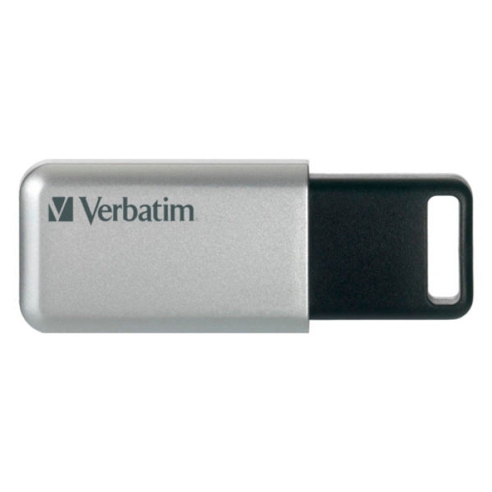 USB флеш накопичувач Verbatim 16GB Secure Pro with 256 AES USB 3.2 (98664)
