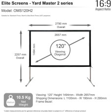 Проекційний екран Elite Screens OMS120H2