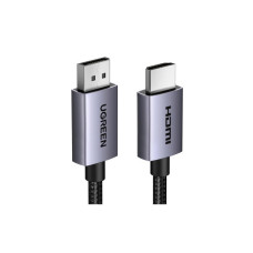 Кабель мультимедійний DisplayPort M to HDMI M 1.5m V2.0 4K30Hz DP125 black Ugreen (35841)
