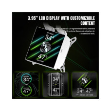 Система рідинного охолодження Gamemax GLACIER 360 LCD WH