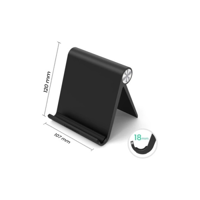 Підставка до планшета та телефона LP115 Multi-Angle Adjustable Portable Stand for iPad Black Ugreen (50748)