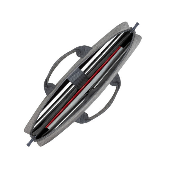 Сумка для ноутбука RivaCase 15.6" 7532 Prater, grey/dark blue anti-theft (7532Grey/DarkBlue)