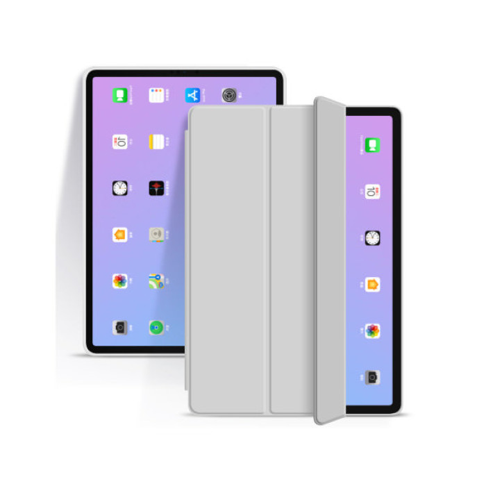 Чохол до планшета BeCover Tri Fold Soft TPU Apple iPad mini 6 2021 Gray (706722)