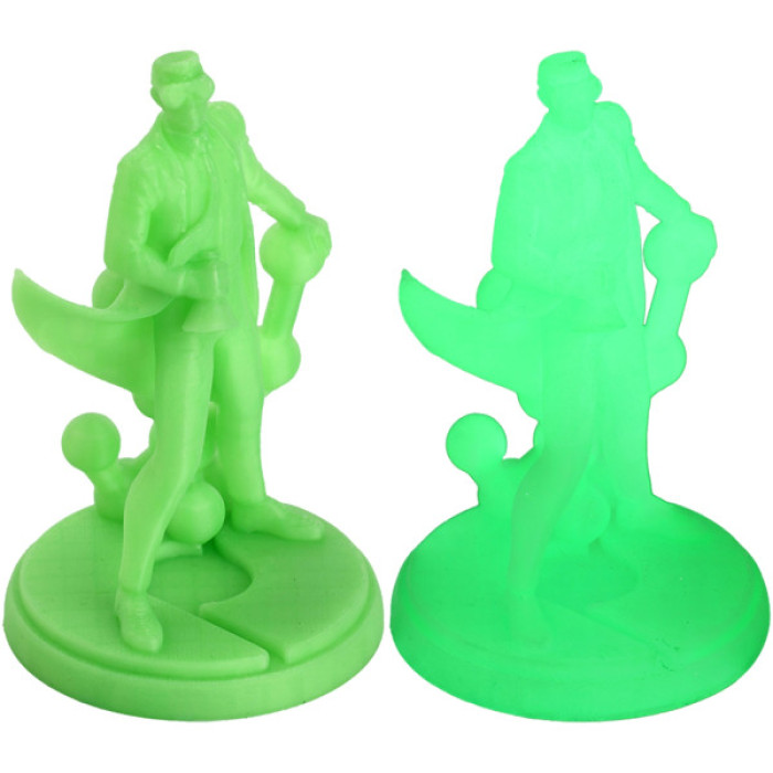 Пластик для 3D-принтера Polymaker PLA PANCHROMA LUMINOUS 1,75mm 1kg GREEN (CA02032)