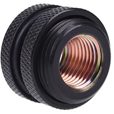 Фітинг для СРО Alphacool HF bulkhead connector passthrough G1/4 - deep black (17069)