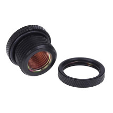 Фітинг для СРО Alphacool HF bulkhead connector passthrough G1/4 - deep black (17069)