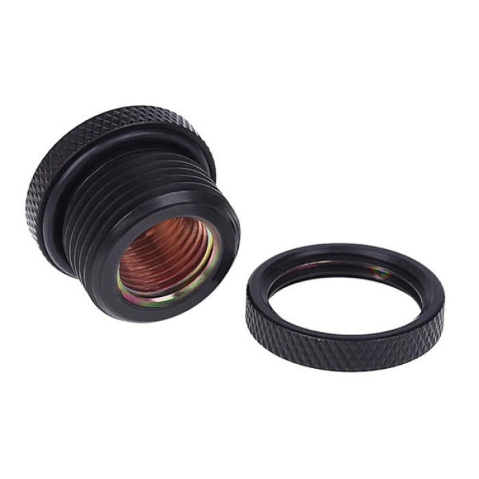 Фітинг для СРО Alphacool HF bulkhead connector passthrough G1/4 - deep black (17069)