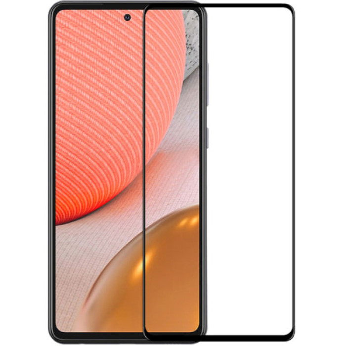 Скло захисне ACCLAB Full Glue Samsung A72 Black (1283126510557)