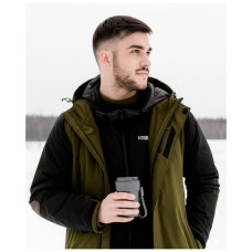 Термокружка Line Art Comfy 380 мл сірий (60022222LA-07)