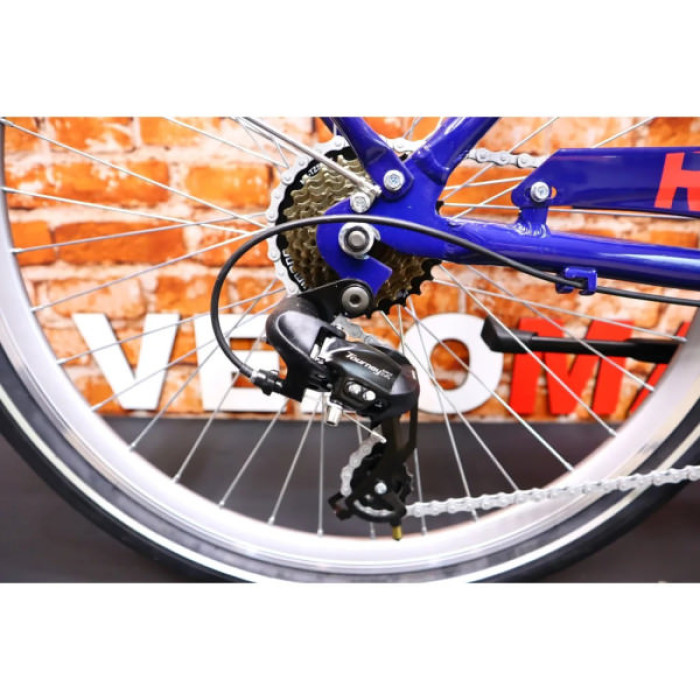 Велосипед Dorozhnik Ruby AM Vbr 26" 17" ST 2024 Темно-синій (OPS-D-26-257)