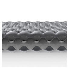 Матрац надувний Naturehike CNH22DZ018, 183х58х7 см, сірий, із мішком для надування (6975641888482)