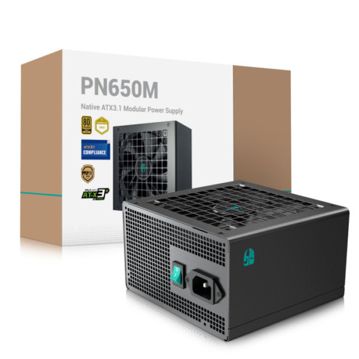 Блок живлення Deepcool 650W PN650M GamerStorm (R-PN650M-FC0B-JGEU)