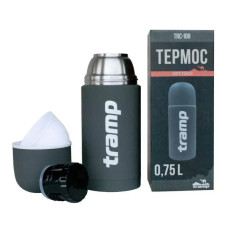 Термос Tramp Soft Touch 0.75 л Grey (UTRC-108-grey)