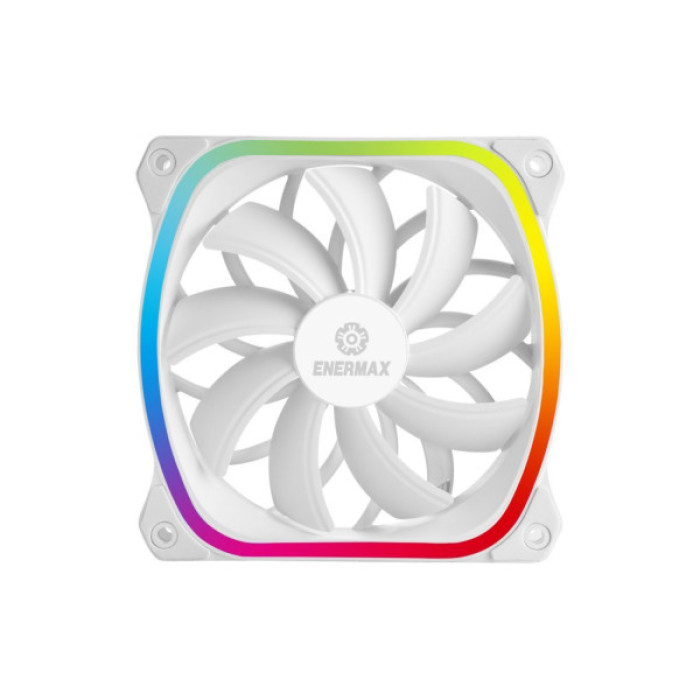 Кулер до корпусу Enermax SQUA RGB WHITE 3x 120 mm (3 PACK) (UCSQARGB12P-W-BP3)