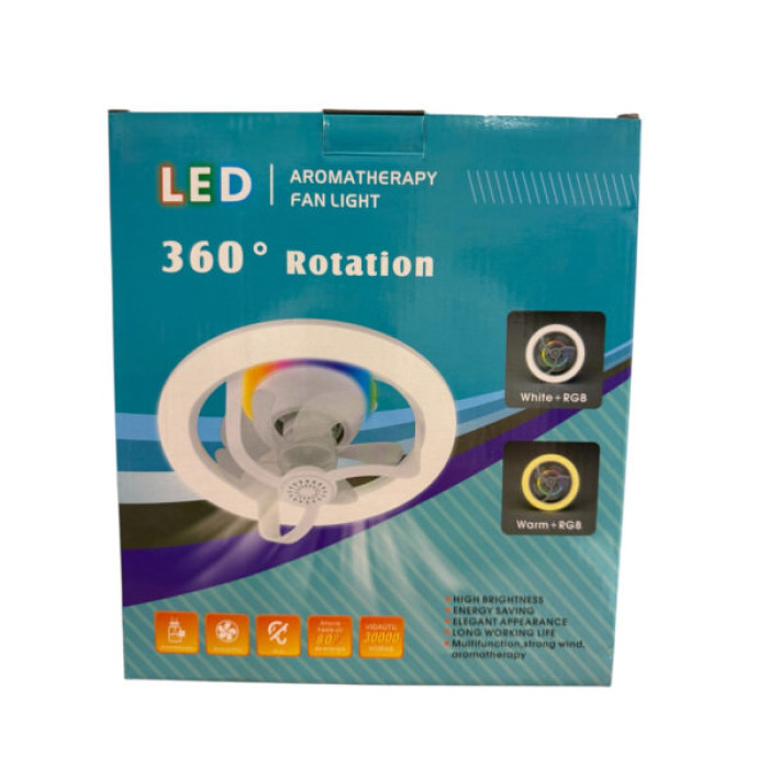 Вентилятор XoKo LED RGB Fan Light 100 Aroma (XK-FL-100RGB)