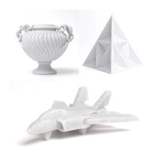 Пластик для 3D-принтера eSUN PLA eMarble 1,75мм, 1кг, marble/nature (eMarble-P175N1)