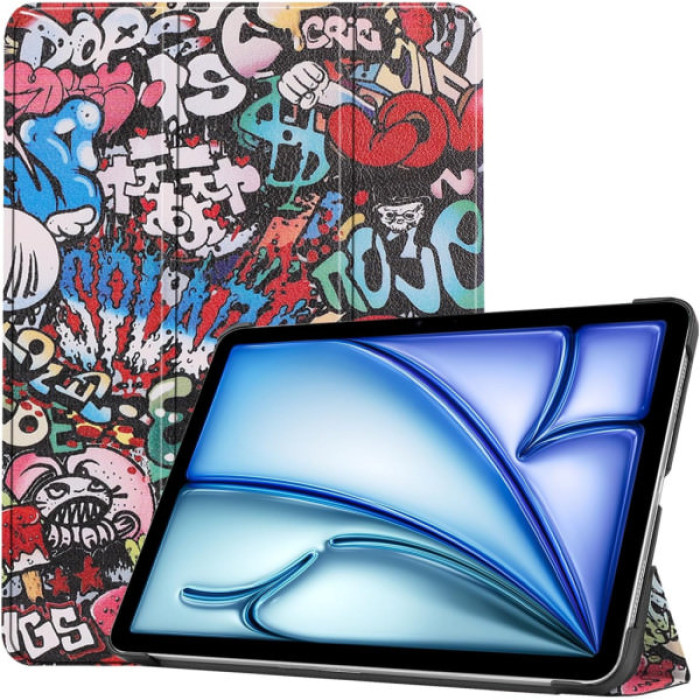 Чохол до планшета BeCover Smart Case Apple iPad Air 11" M2/M3 (2024/2025) Graffiti (711605)