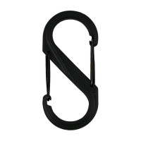 Карабін туристичний Nite ize Plastic Carb S Biner Size 6 NI676 All Black (4823082709571)