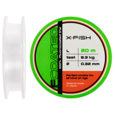 Флюорокарбон X-Fish FCoated 20m 0.32mm 8.3kg (1917.01.48)