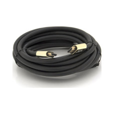 Кабель мультимедійний HDMI M to HDMI M 5.0m V2.1 8K black Merlion (YT-HDMI(M)/(M)8KV2.1-5.0m)
