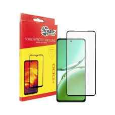 Скло захисне Dengos Full Glue OPPO Reno 12F 4G (black) (TGFG-374)