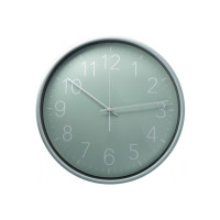 Настінний годинник Optima Pastel пластиковий, м'ятний (O52086)