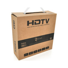 Кабель мультимедійний HDMI M to HDMI M 10.0m V1.4 4K black Ritar (HDMI(M)/(M)V1.4-10m-348B)