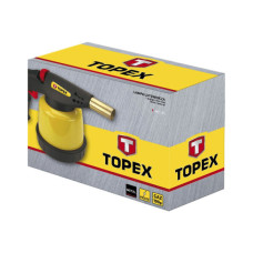 Газовий паяльник Topex п'єзозапалювання, 20 мл, картриджі 190 г (44E141)
