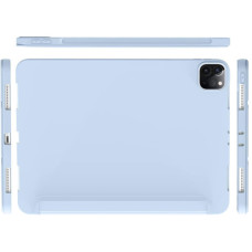 Чохол до планшета BeCover Tri Fold Soft TPU Silicone Apple iPad Pro 12.9 2020/2021/2022 Light Blue (711737)