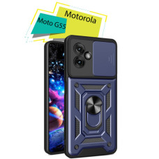 Чохол до мобільного телефона BeCover Military Motorola Moto G55 Blue (713057)
