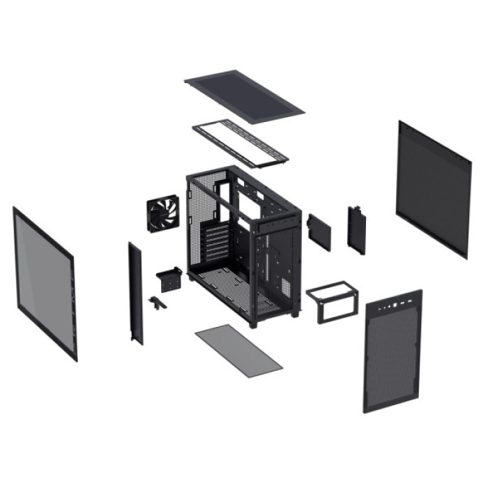 Корпус ASUS Prime AP303 TG Black (90DC00V0-B39010)