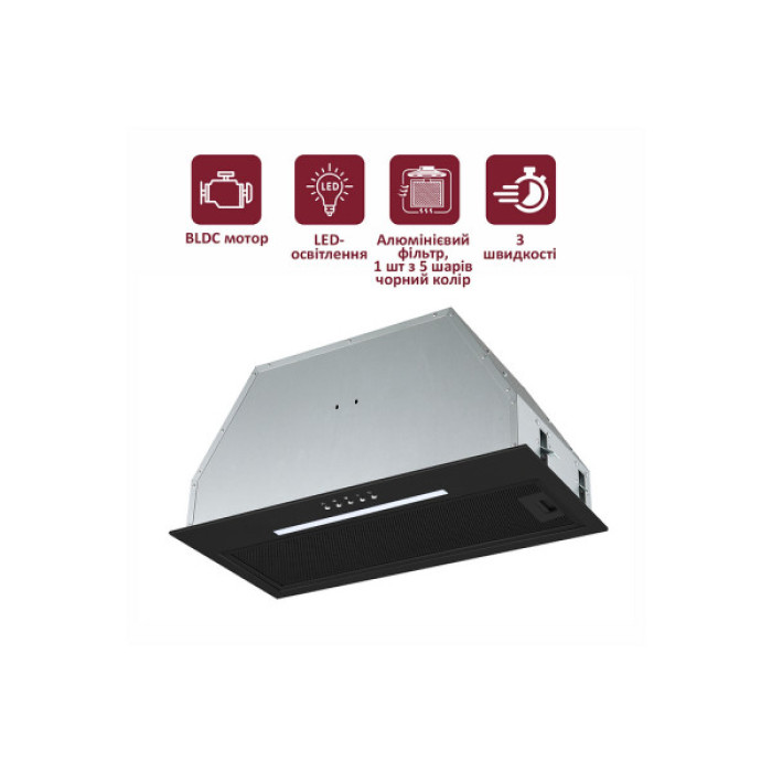 Витяжка кухонна PRIME Technics PVBI 10061 B