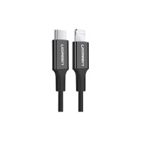 Дата кабель USB-C to Lightning 2.0m 3A US171 black Ugreen (60752)