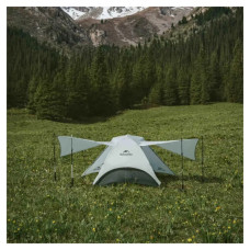 Намет Naturehike двомісний ультралегкий Star River UL CNK2450WS022, сірий (6975641883074)