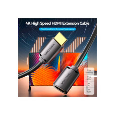 Кабель мультимедійний HDMI M to HDMI F 5.0m V2.0 4K60Hz Vention (AHCBJ)