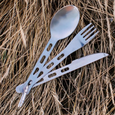 Набір туристичного посуду Tribe Hiker Set сталевий (T-FC-0020-metal)