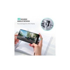 Дата кабель USB 2.0 AM to USB-C 0.5m 3A US284 90° corner black Ugreen (50940)