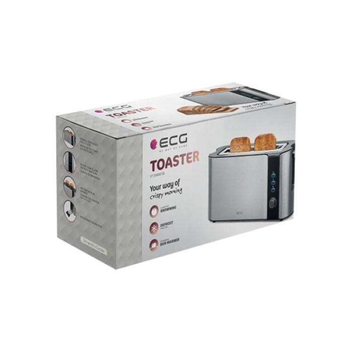 Тостер ECG ST 10630 SS