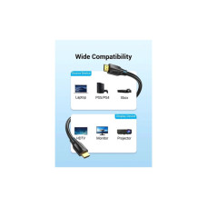 Кабель мультимедійний HDMI M to HDMI M 1.0m 8K black Vention (AANBF)