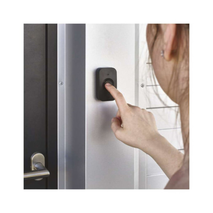 Дверний дзвінок EMOS Бездротовий дверний дзвінок EMOS P5730 3x AAA 2 приймачі (180м) (P5730)