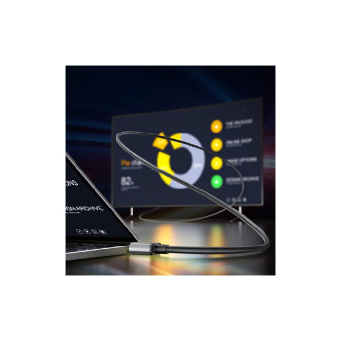 Кабель мультимедійний HDMI M to HDMI M 3.0m V2.0 black XO (GB017A-HDMI.tranish)