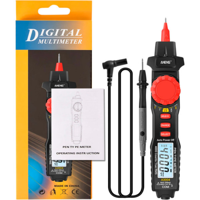 Цифровий мультиметр ANENG A3004, V, A, C, R, F (A3004)