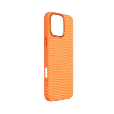 Чохол до мобільного телефона Armorstandart LikeCarbon2 MagCase Apple iPhone 16 Pro Max Kevlar Orange (ARM88595)