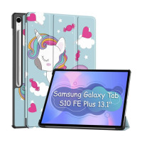 Чохол до планшета BeCover Smart Case Samsung Galaxy Tab S10 FE Plus (SM-X620/SM-X626) 13.1" Unicorn (713388)