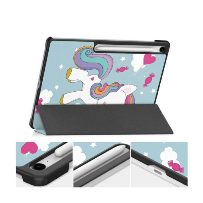 Чохол до планшета BeCover Smart Case Samsung Galaxy Tab S10 FE Plus (SM-X620/SM-X626) 13.1" Unicorn (713388)