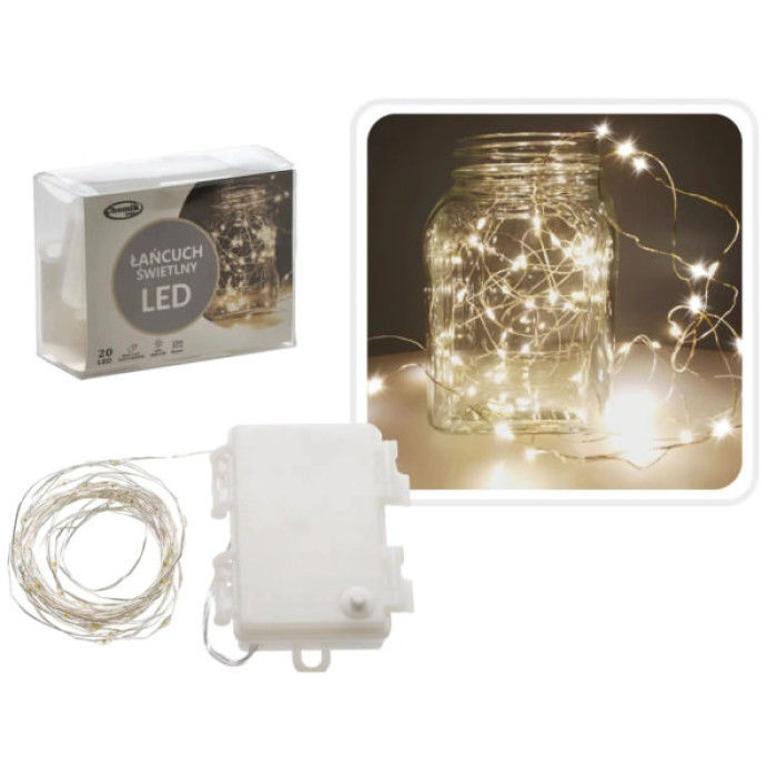 Гірлянда Chomik Струна 2.3 м 20 LED Теплий білий (5900779802636)